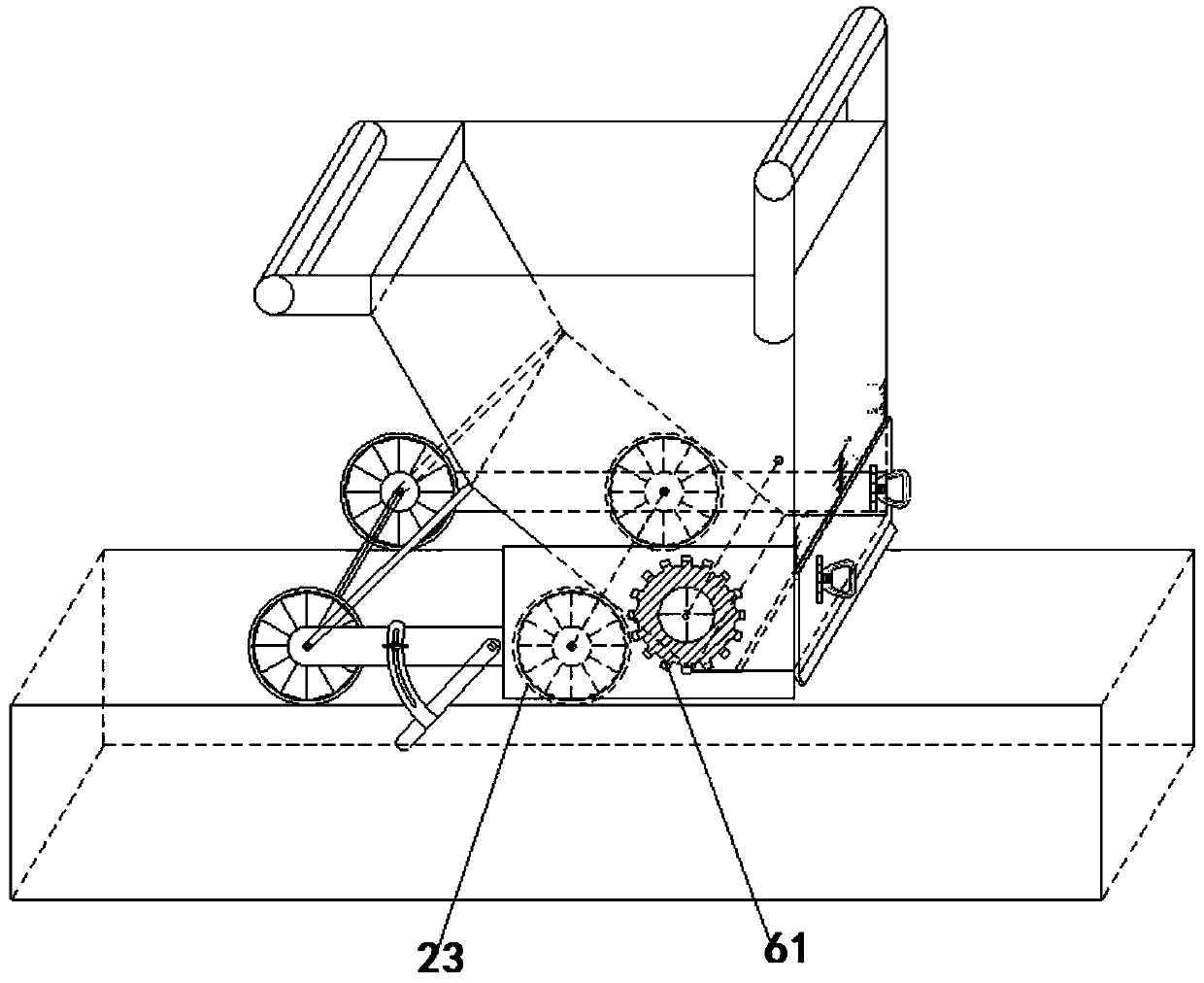 A portable high-precision masonry grouting device and its working method