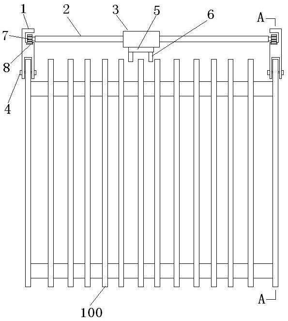 An intelligent cleaning device and cleaning method for substation transformer radiator