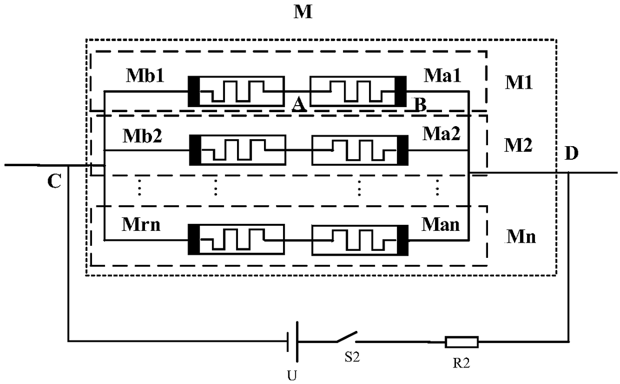 Measuring system for nuclear radiation cumulative dose based on memristor