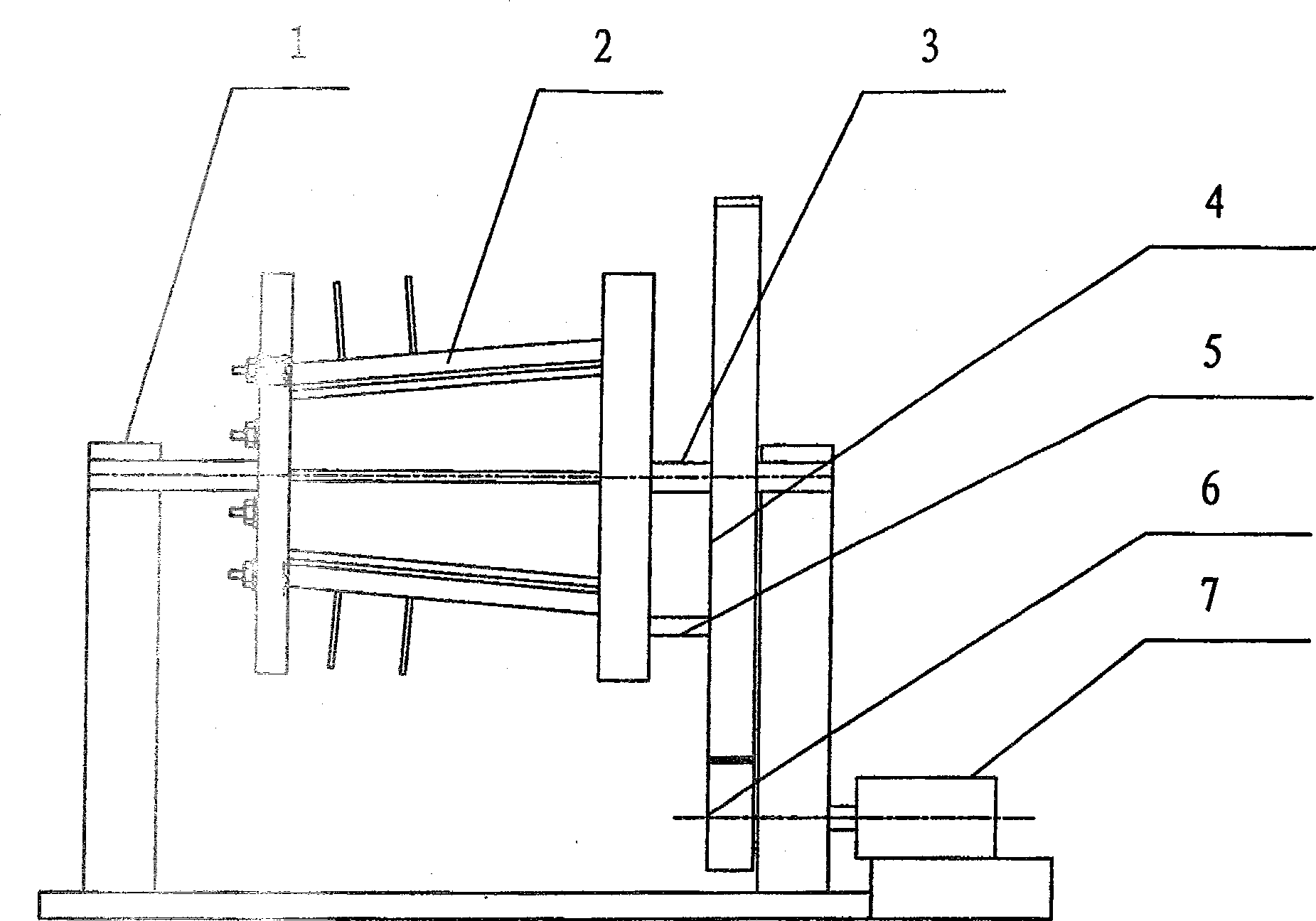 Suspension bridge main cable rope retracting method