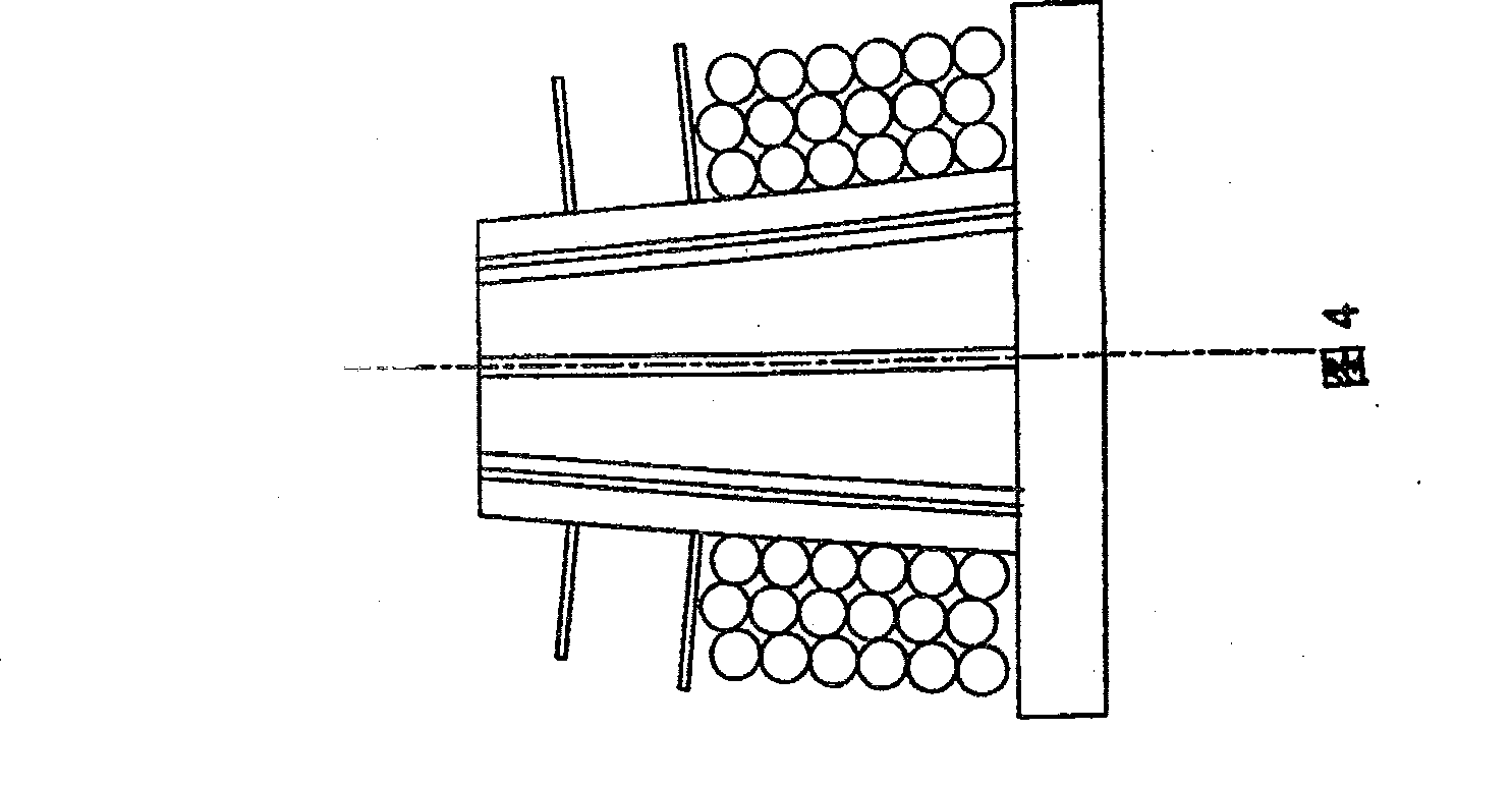 Suspension bridge main cable rope retracting method