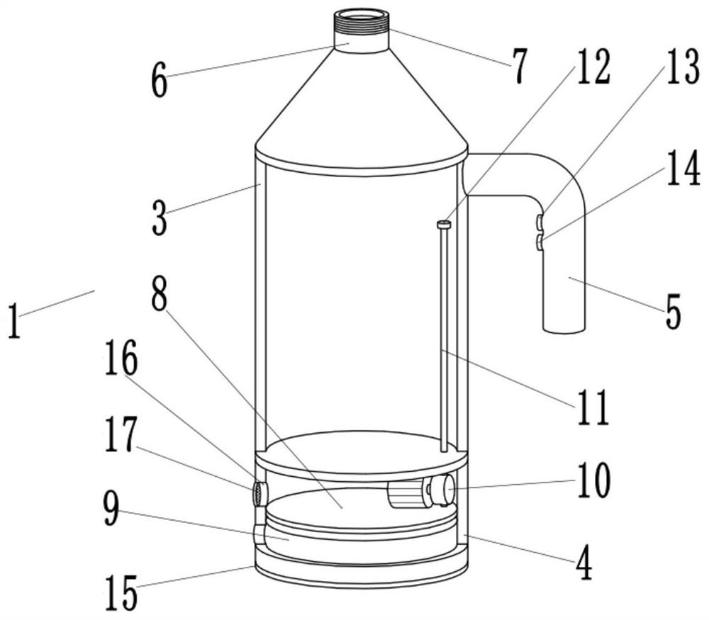 Alcohol disinfection spray and preparation method thereof