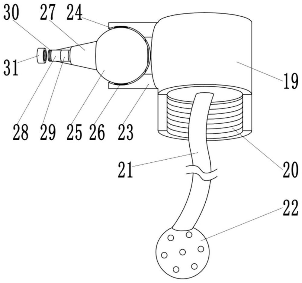 Alcohol disinfection spray and preparation method thereof