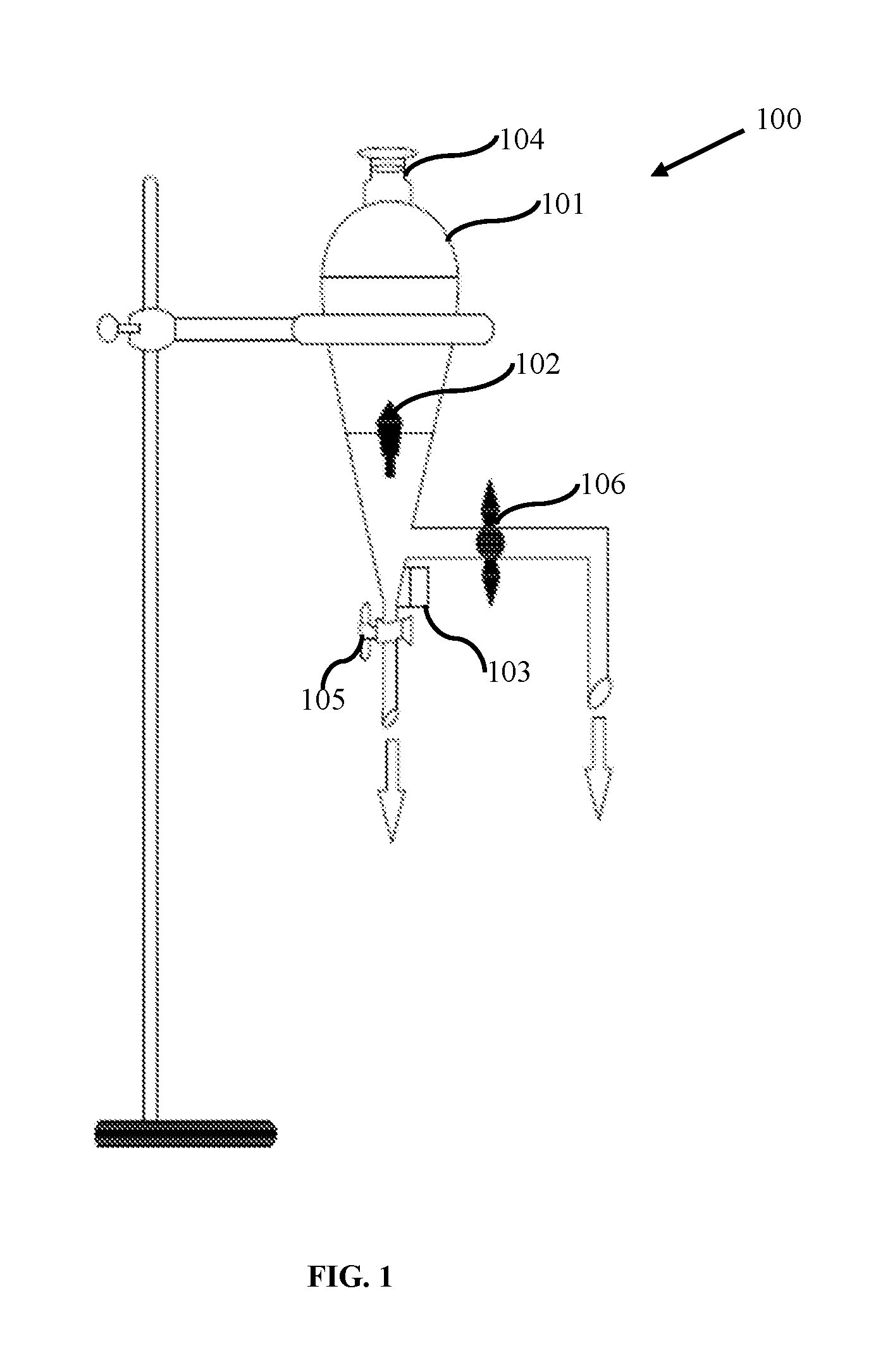 Apparatus and method for automatic decantation of multi-phase chemical fluid