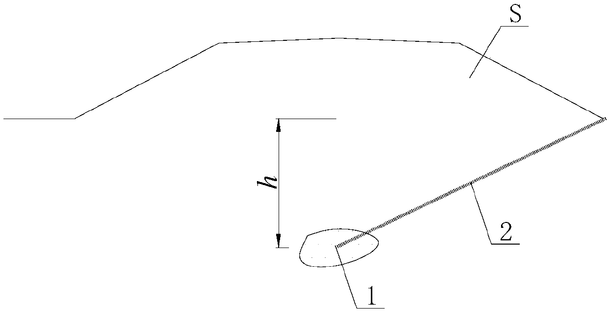 Grouting repair method for existing ballastless track subgrade base regenerative hidden karst