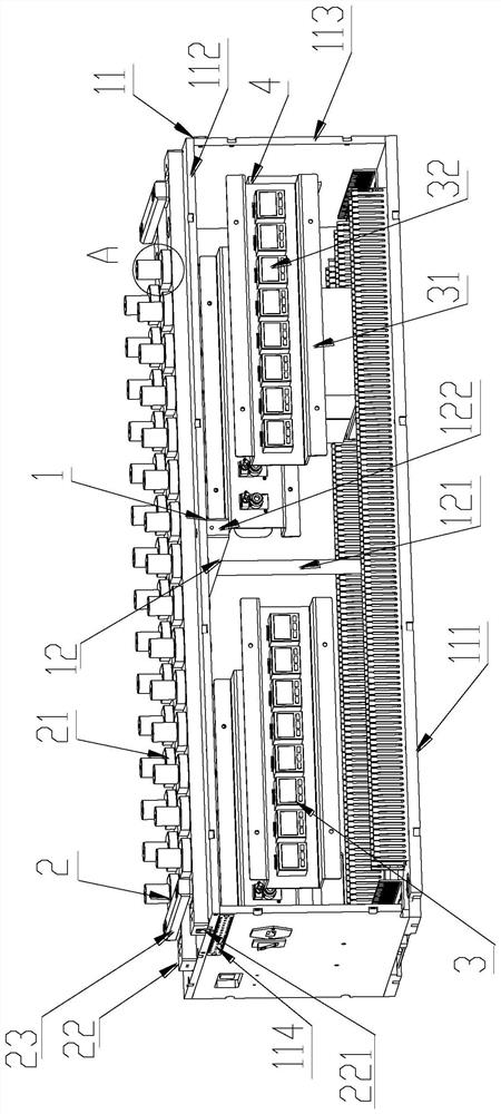 Device for detecting negative pressure leakage