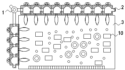 Terminal with graphic processing function