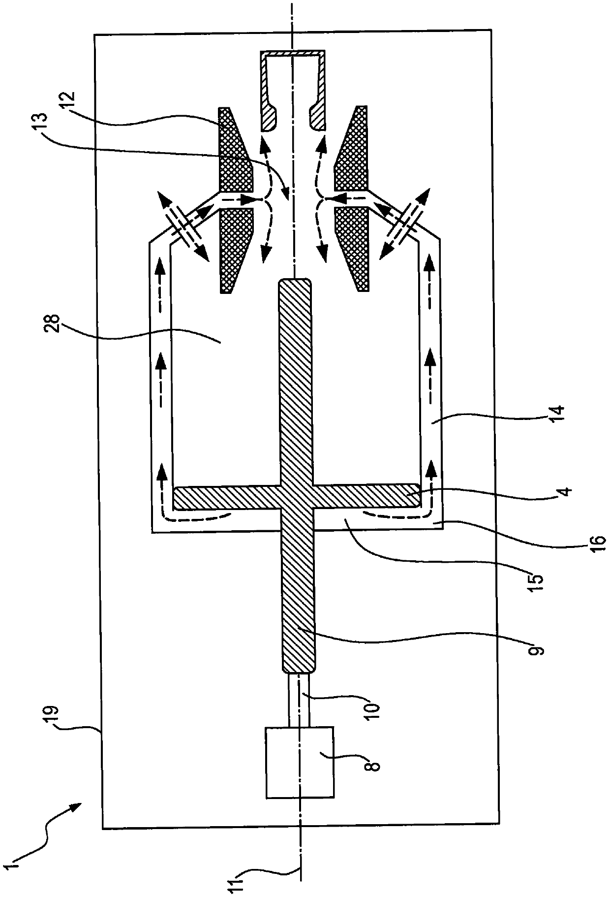 High voltage puffer circuit breaker and circuit breaker unit having such a puffer circuit breaker