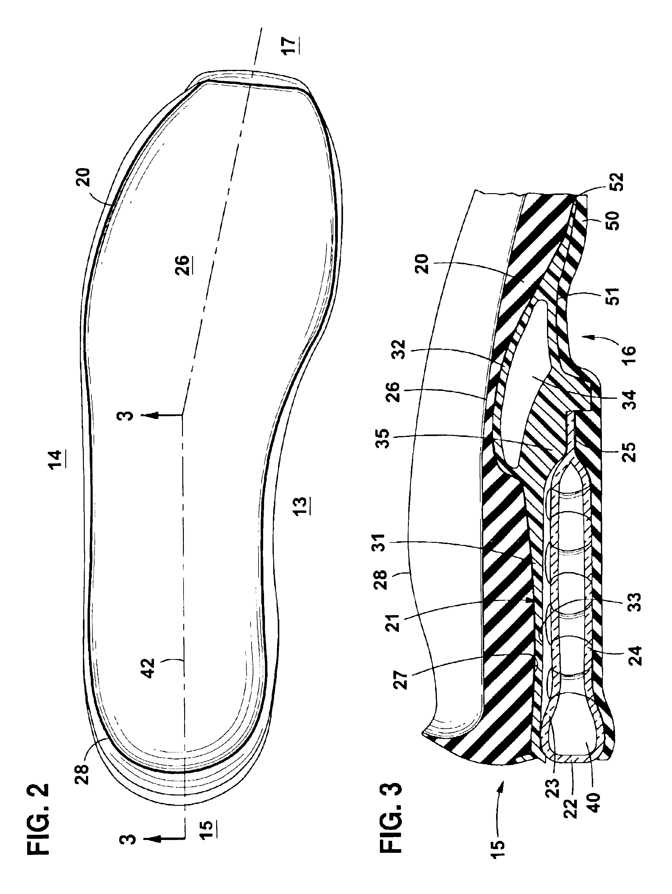 Heel construction for footwear