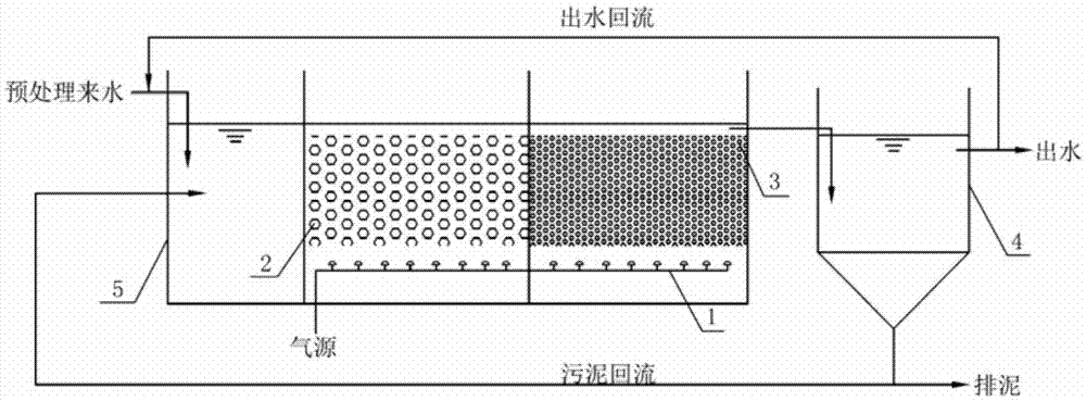 Biologically enhanced processing method of phenol containing wastewater