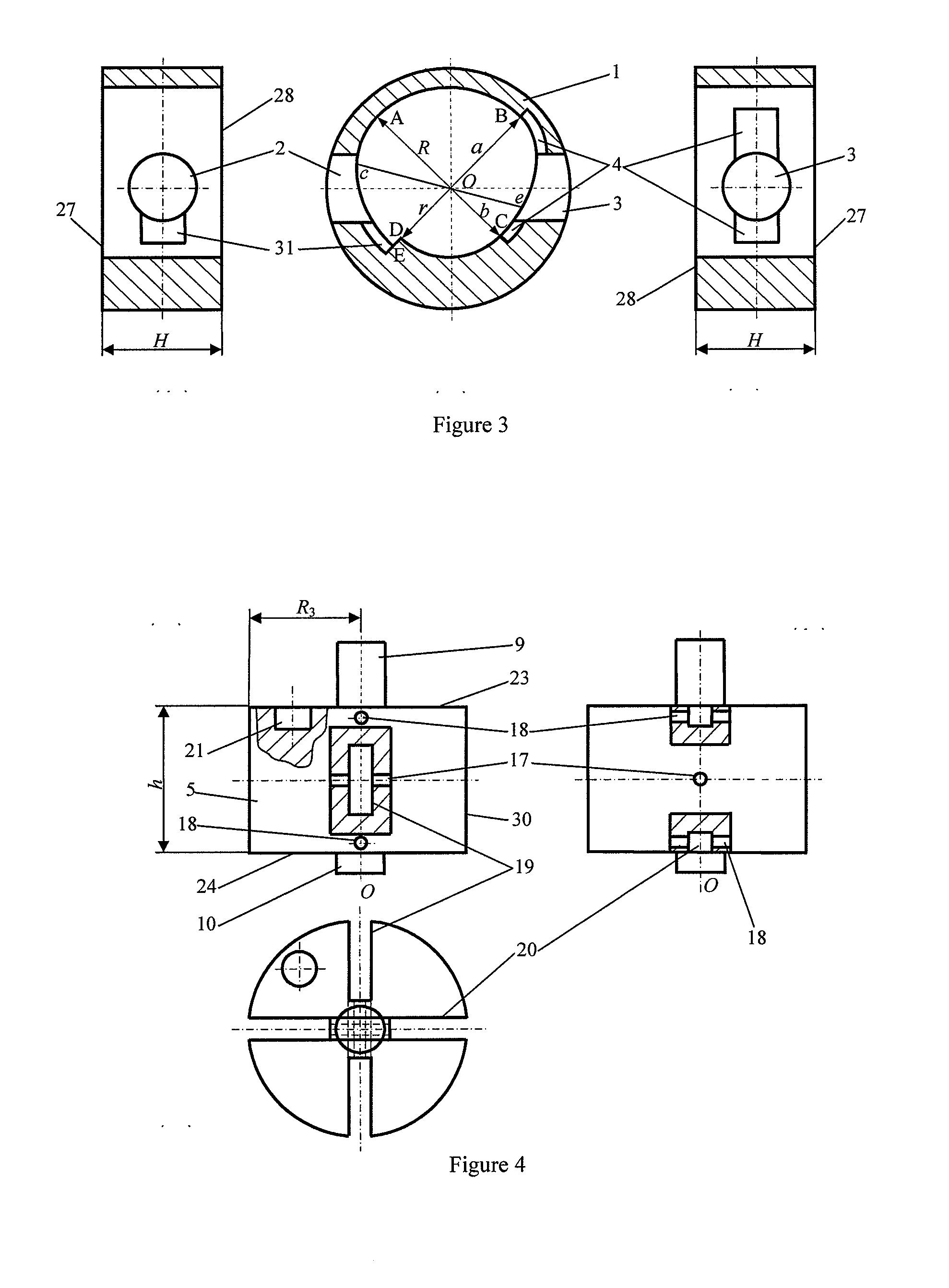 Metering pump with special-shaped cavity