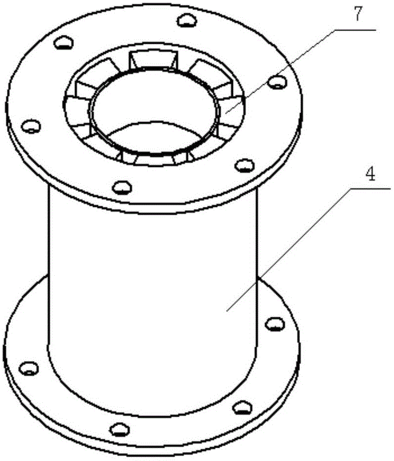 Quasi-zero stiffness vibration isolator with annular permanent magnets used for generating negative stiffness