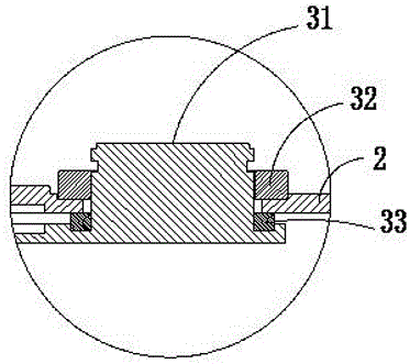 A kind of top cover for power battery with aluminum shell