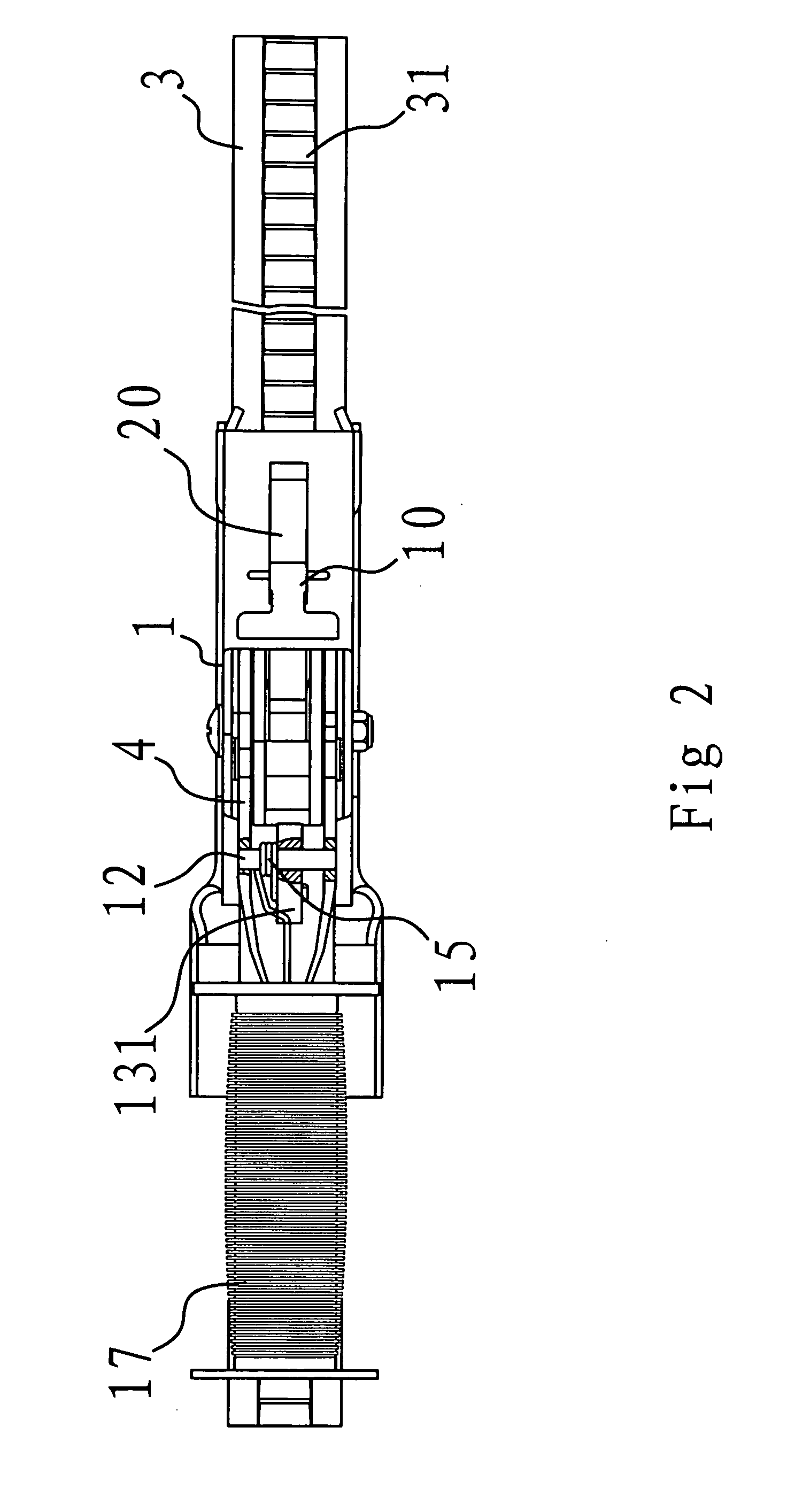 Goods fastening apparatus with improved structures