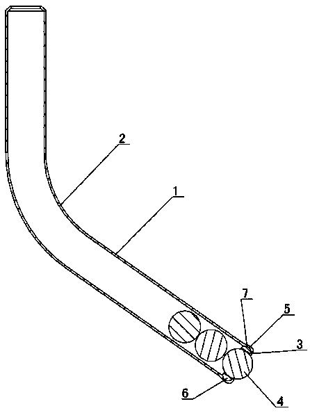 Integrally-stamped water-dispensing pipe for pets and method of manufacturing same