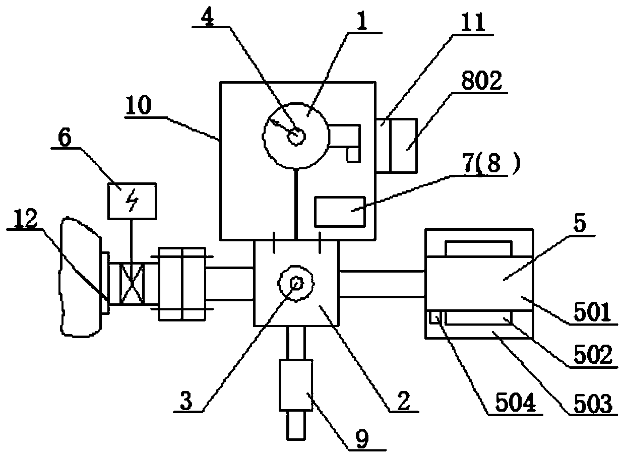 Gas density monitoring device