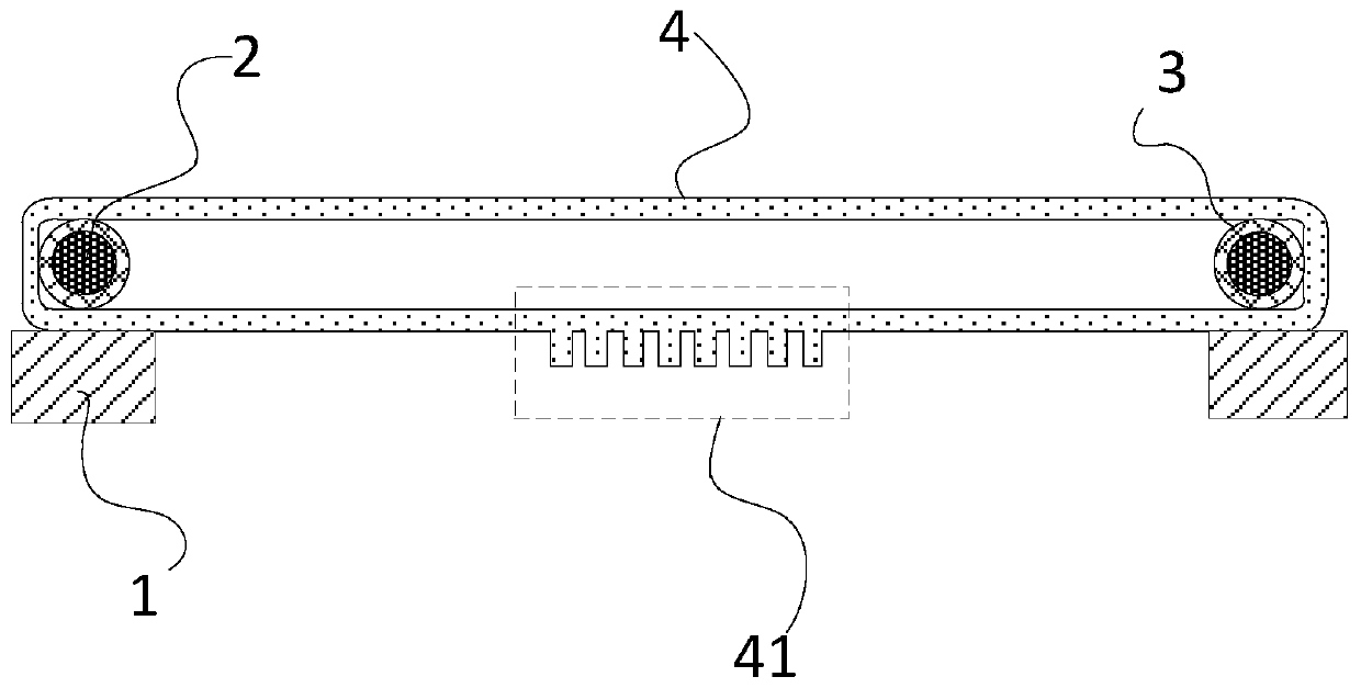 Nanoimprint structure, control method thereof, nanoimprint apparatus, and patterning method