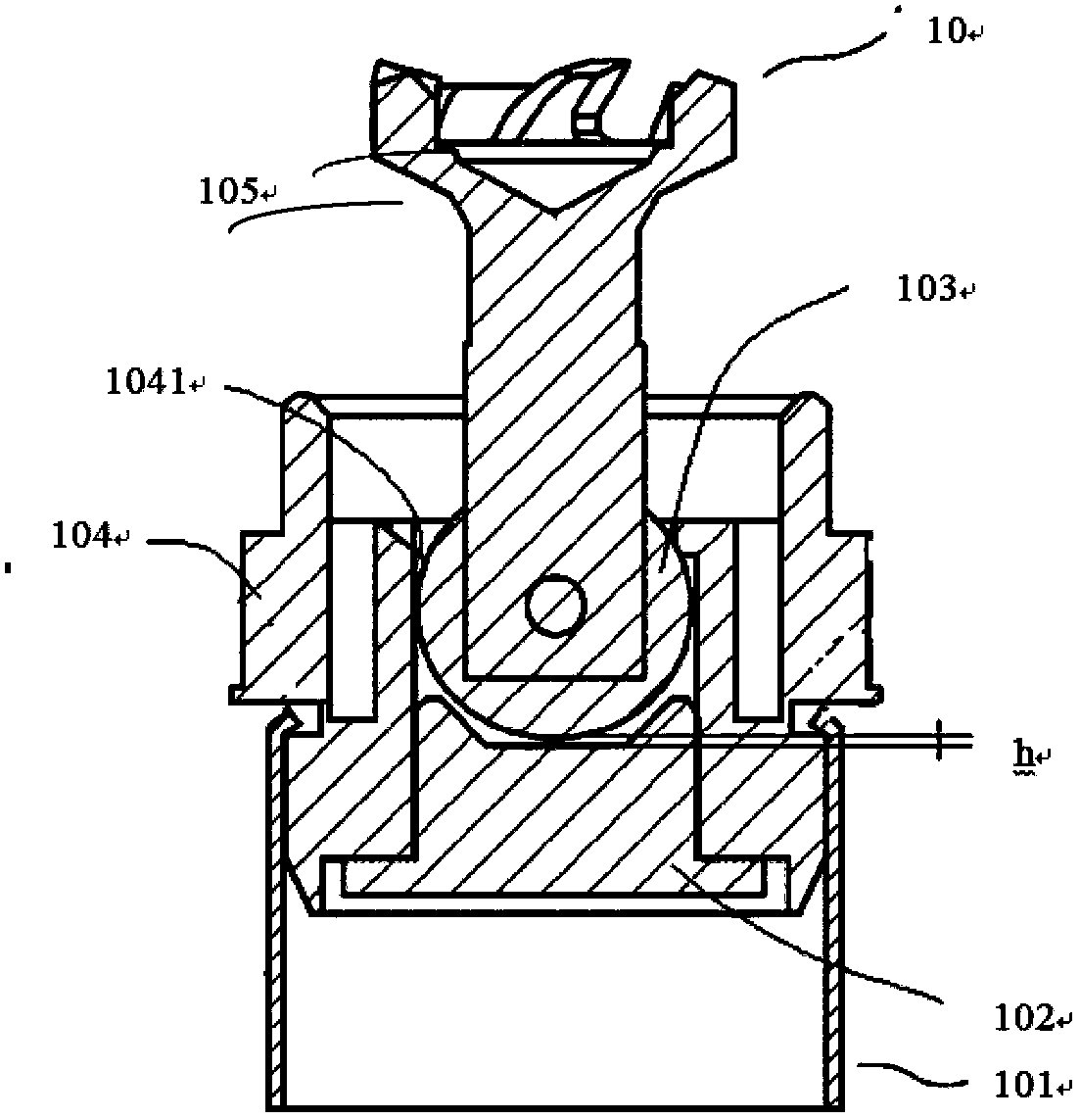 Rotary force drive assembly and carbon powder box including same