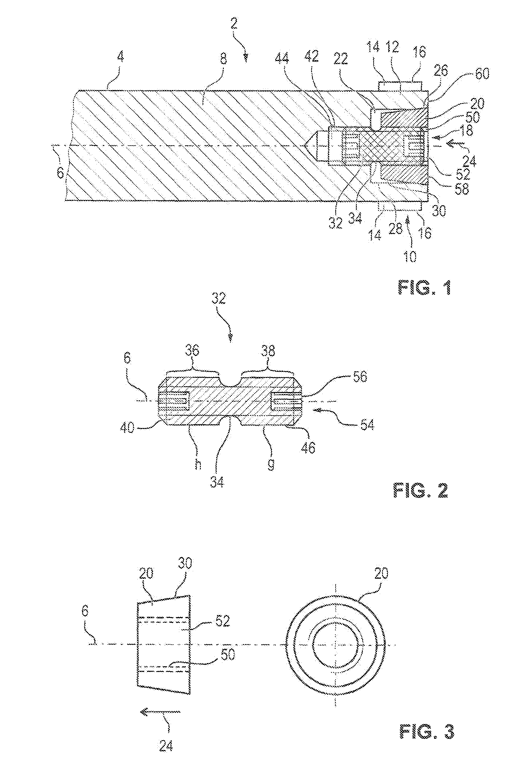 Tool head for a rotating tool