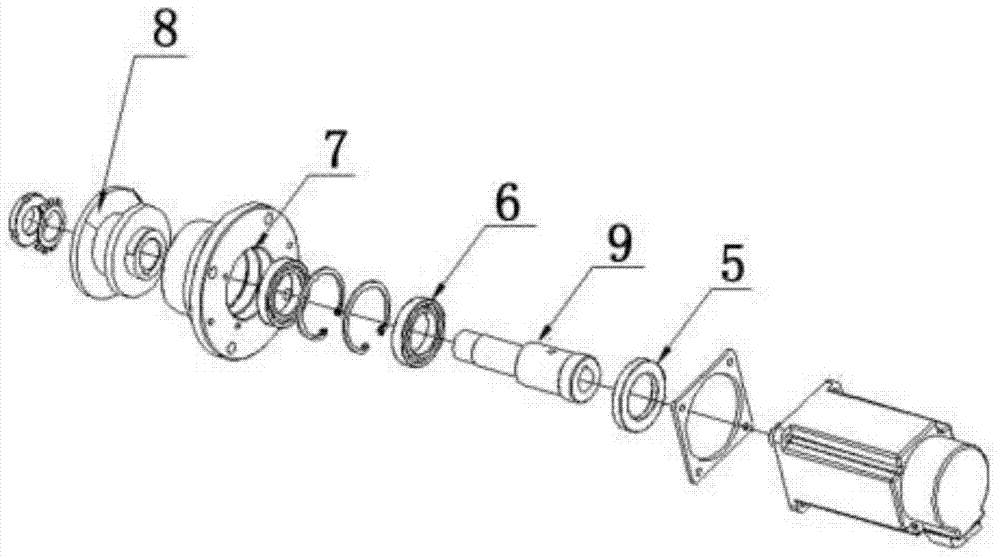 Double servo transmission mechanism