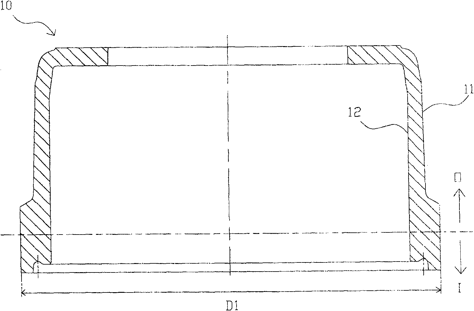 Method for using metal type sand-covering technique to manufacture brake drum