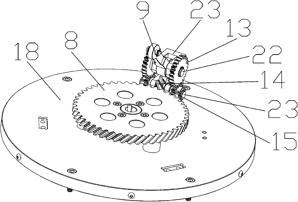 Fast lifting platform mechanism and using method