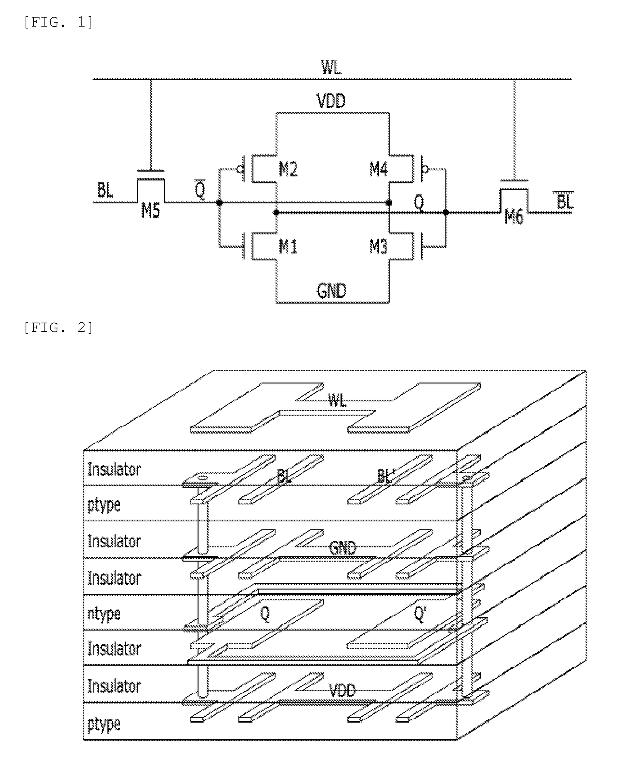 3D static ram core cell having vertically stacked structure, and static ram core cell assembly comprising same