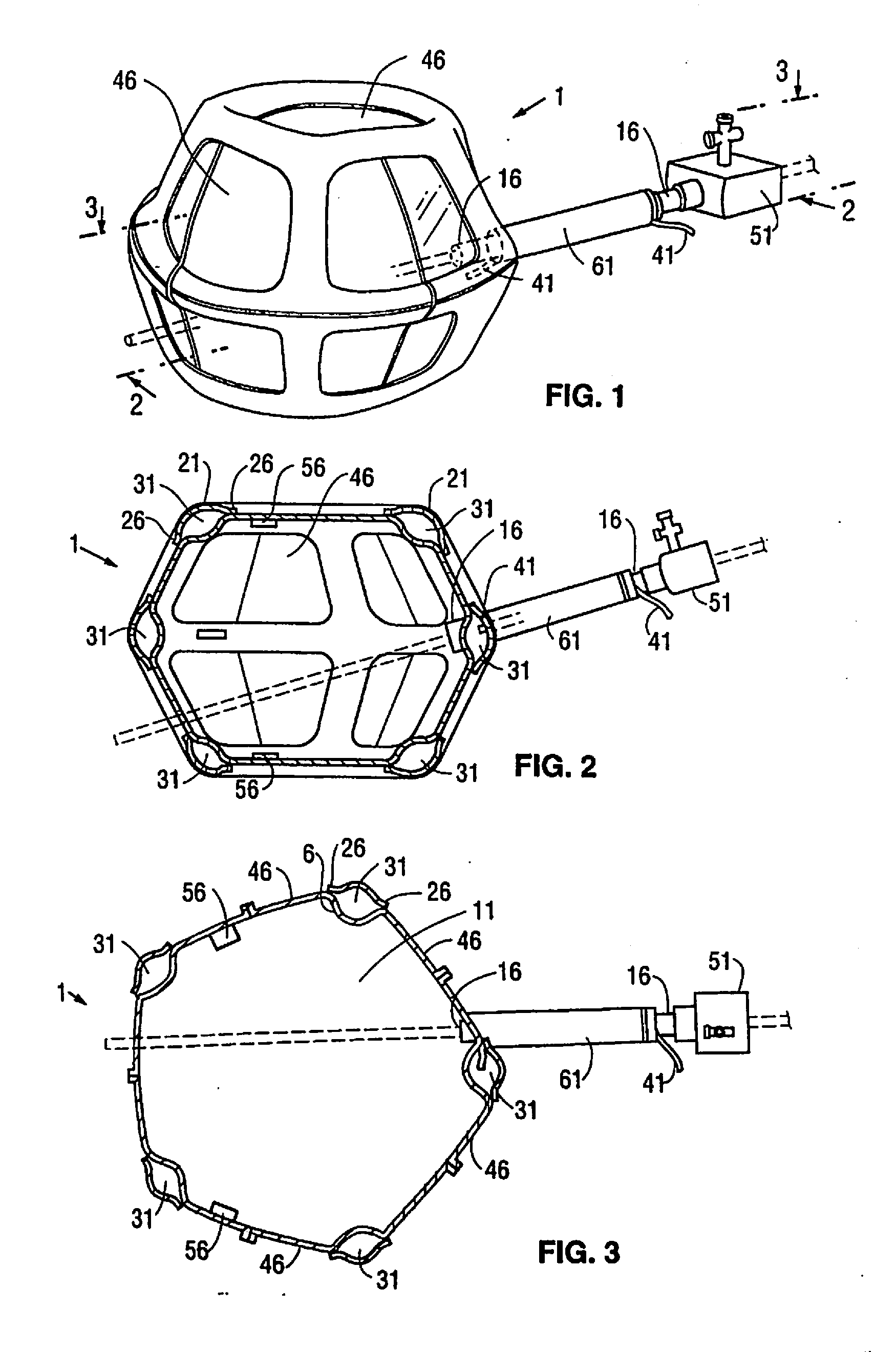Endoscopic inflatable retraction device, method of using, and method of making