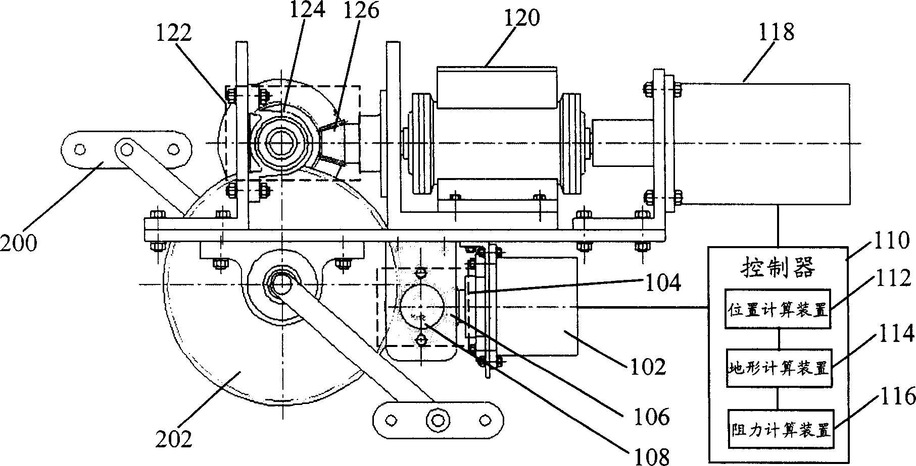 Resistance adjustment device of bicycle simulated equipment and method thereof