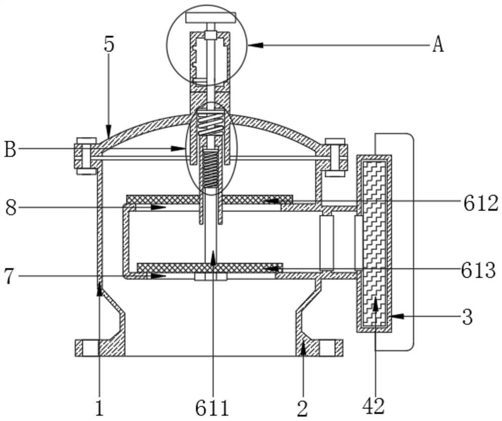 Integrated fire-retardant breather valve capable of adjusting pressure of breather valve