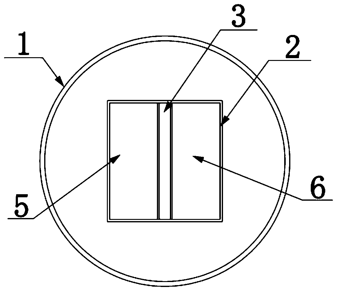 Earthworm avoidance experiment box and method for evaluating joint action toxicity of imidacloprid and carbendazim