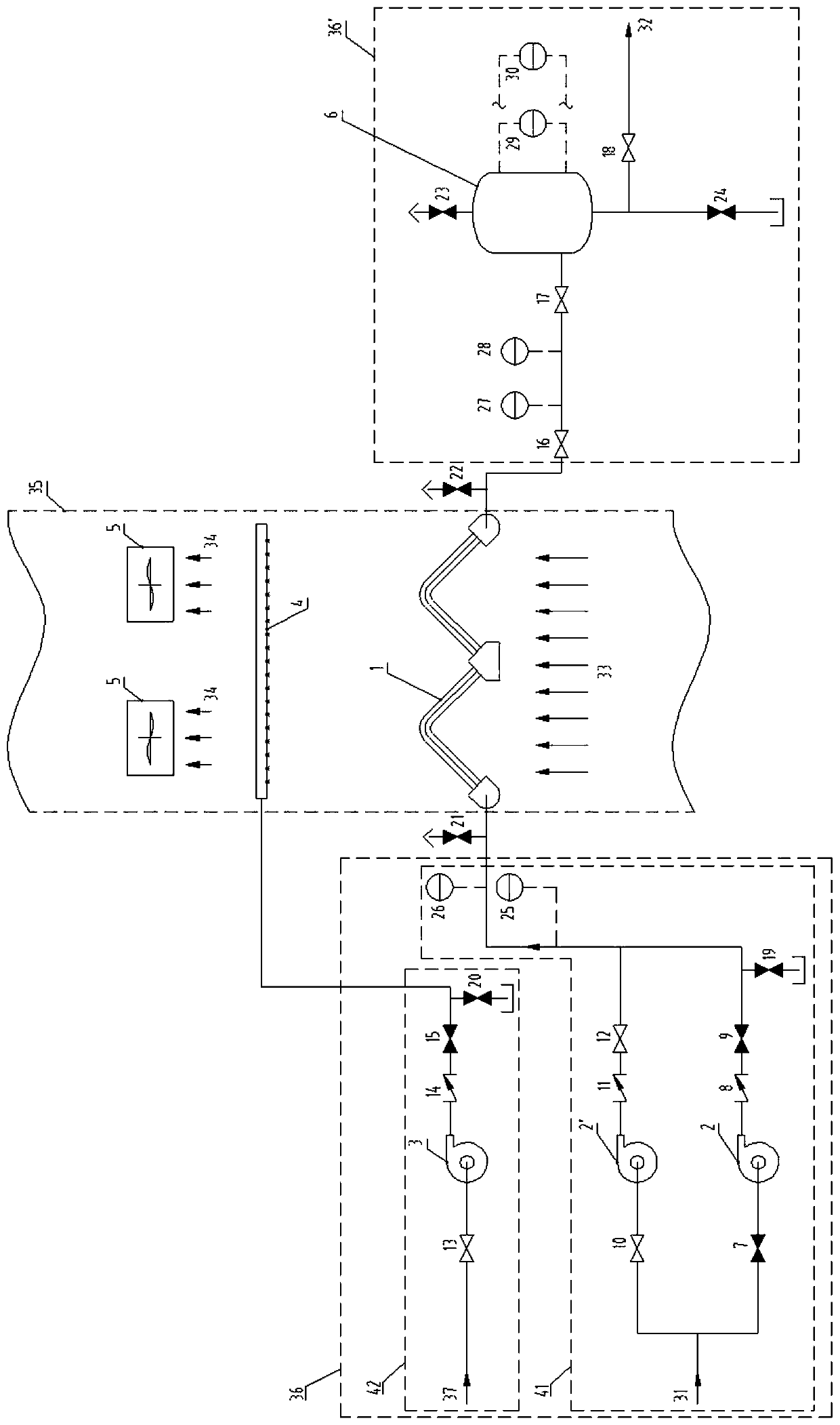 A coke quenching tower waste heat recovery system