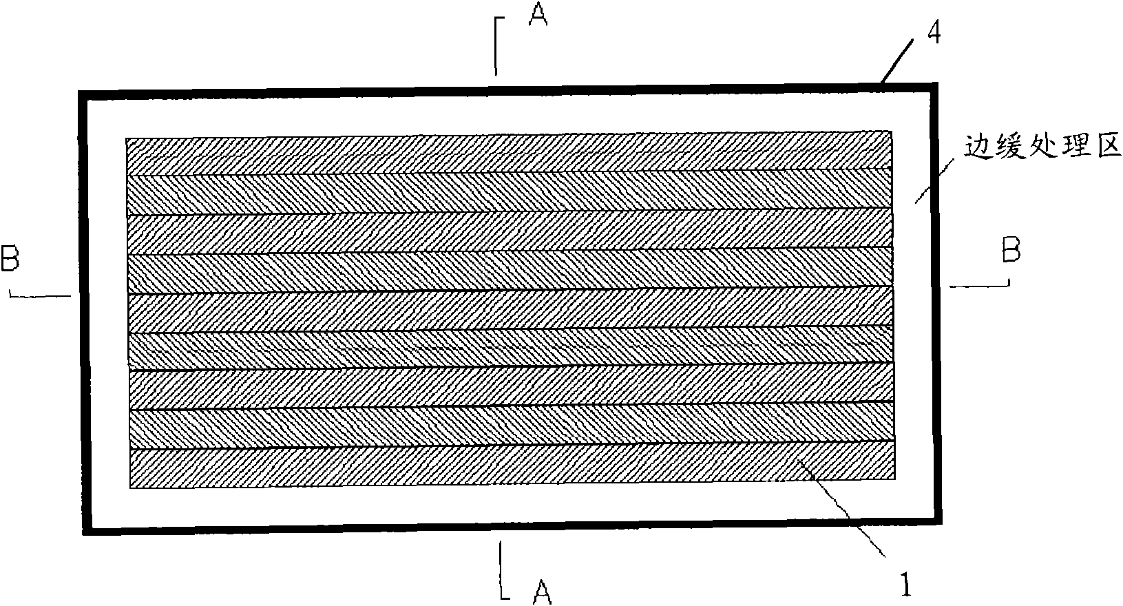 Thin film solar cell component and encapsulation method thereof