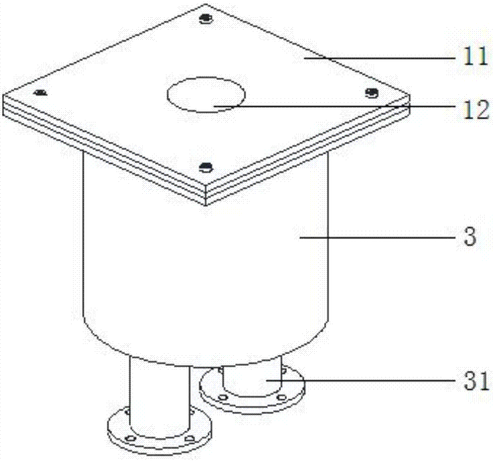 Continuous casting tundish moulding bed combustor