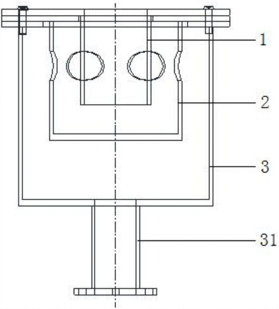 Continuous casting tundish moulding bed combustor