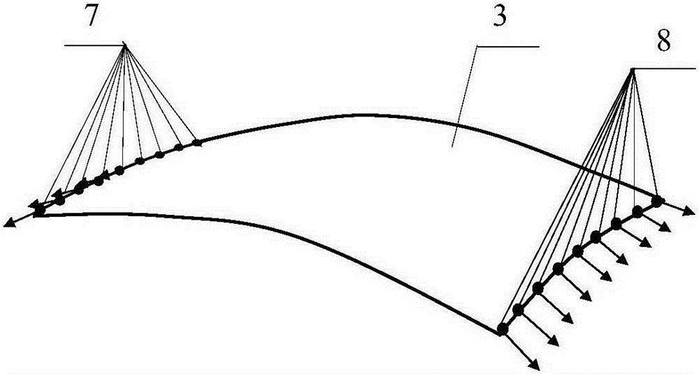 A Method of Forming 3D Surface by Discrete Displacement Loading