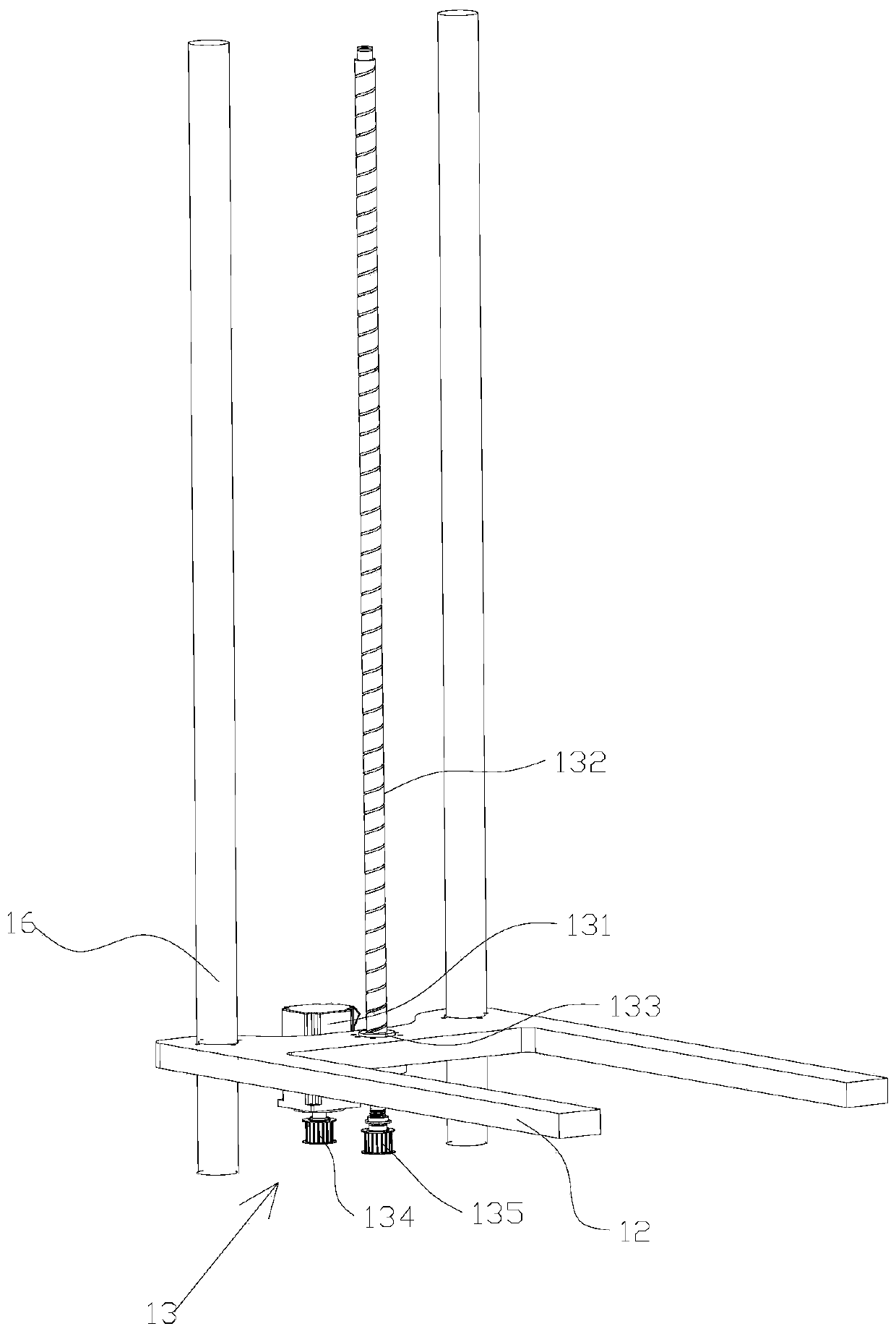 Automatic point drilling machine with loader and unloader