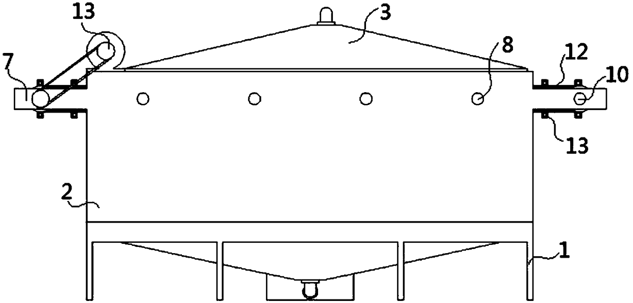 Ironing and drying device for garment production