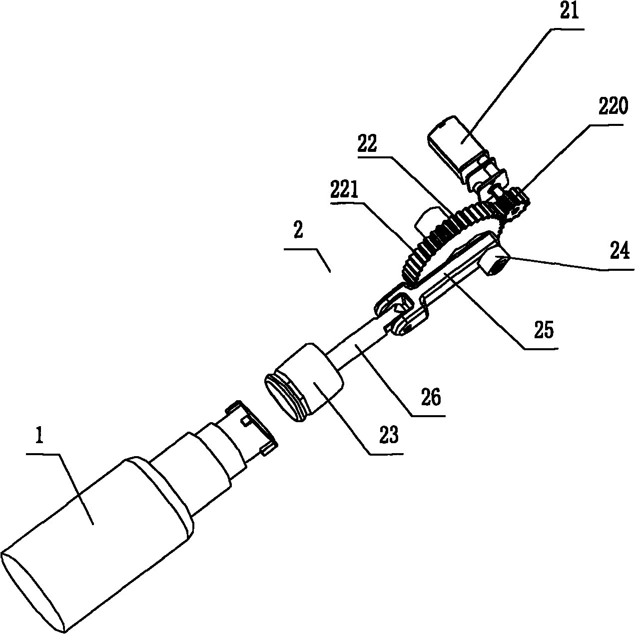 Liquid-spraying device and glass-cleaning robot with liquid-spraying device