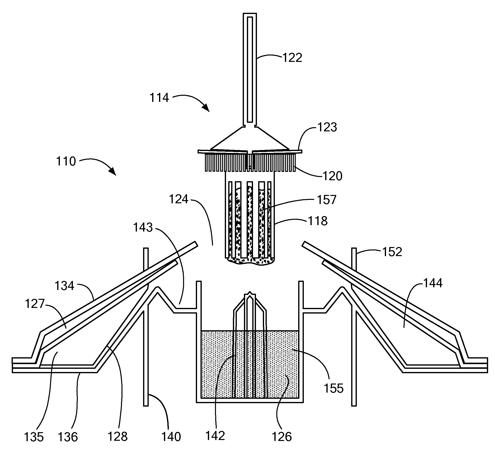 Centrifugal device and method for ova detection