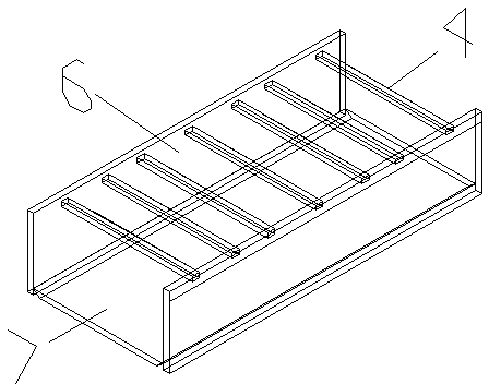 Method for welding heavy-duty trough-type steel