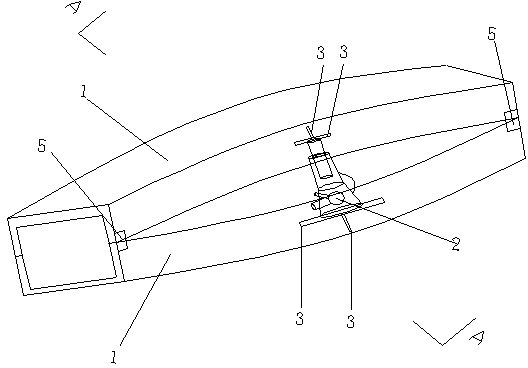 Method for welding heavy-duty trough-type steel