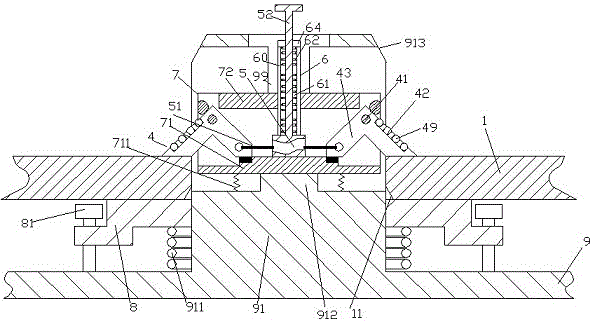 Novel workpiece mounting and positioning device