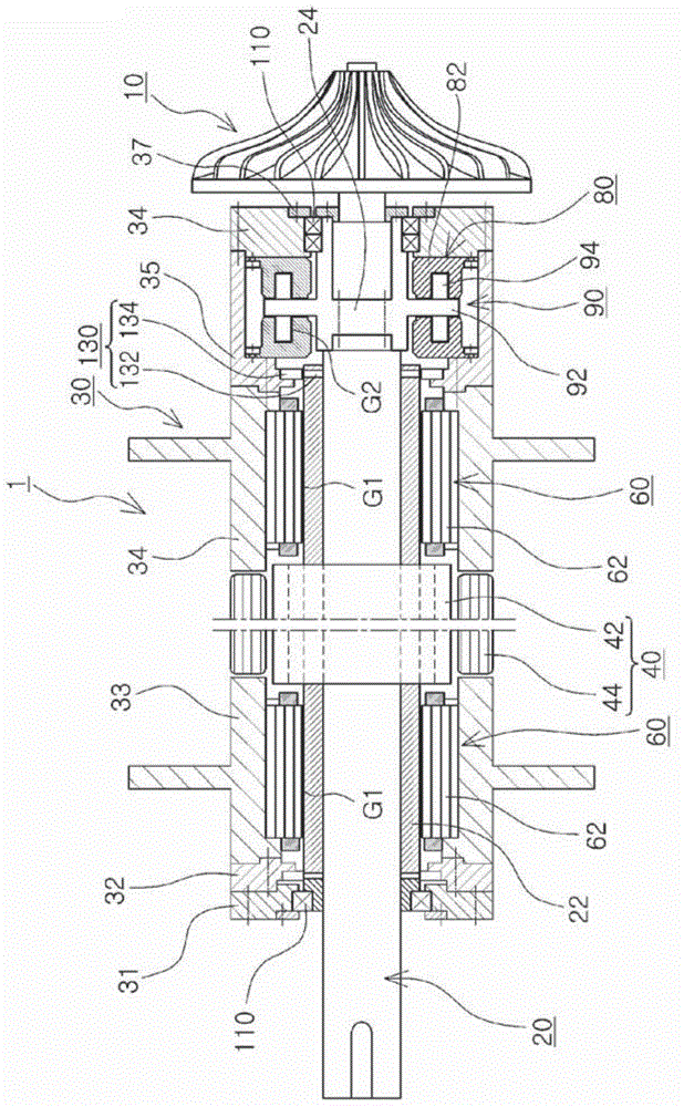 Turbine device, and waste heat recovery power generation system including same