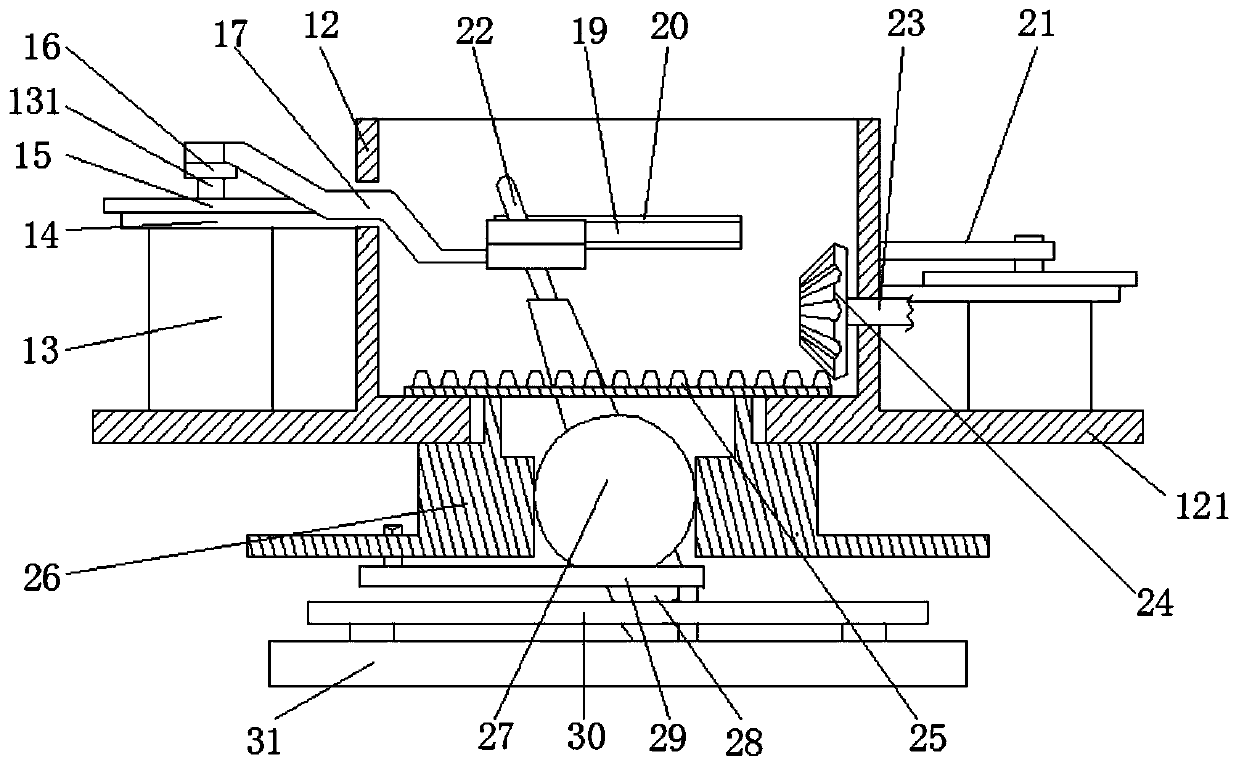 Convenient-to-operate cement laying and trowelling device