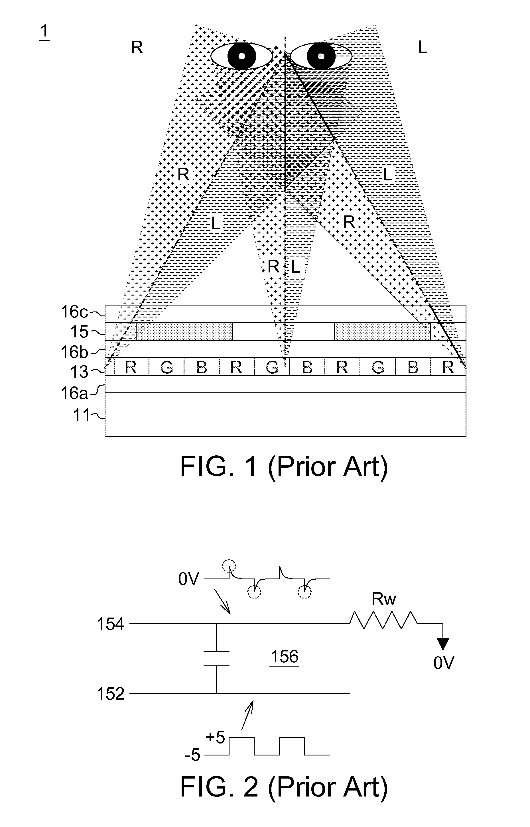 2D/3D switchable parallax barrier display