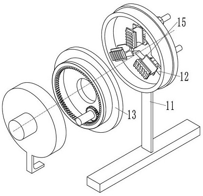 Rubber tube cross section cleaning device and process