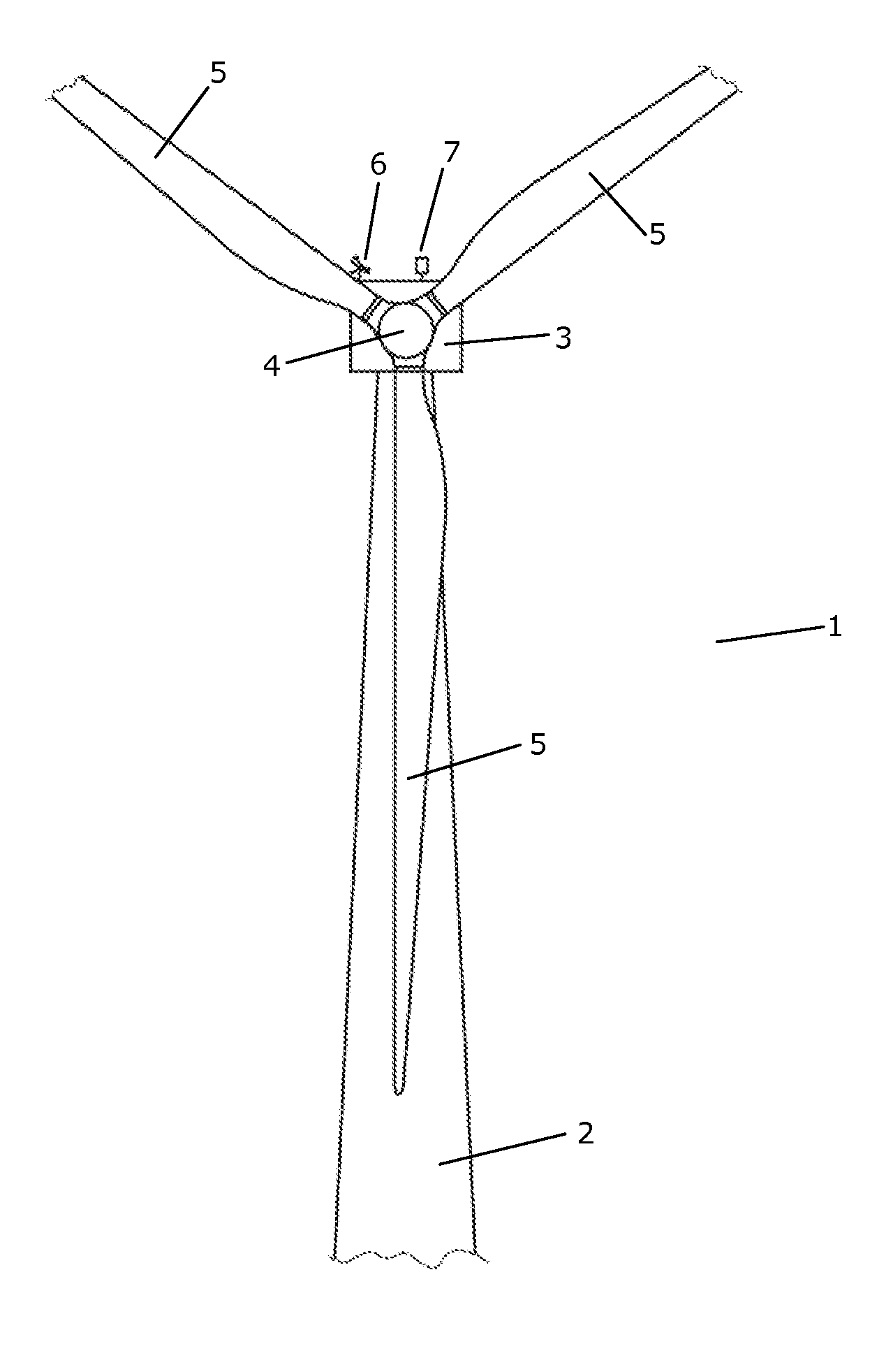 Control System and a Method for Controlling a Wind Turbine