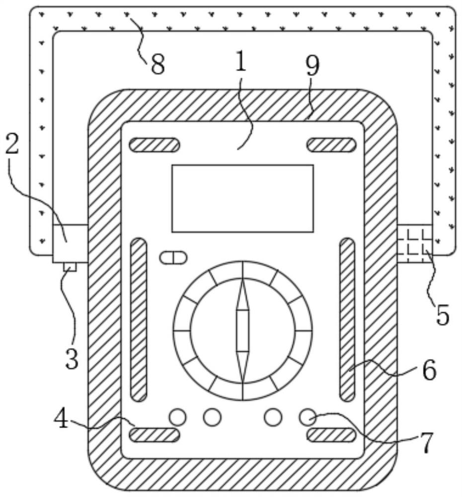 Circuit board carbon ink resistance testing device