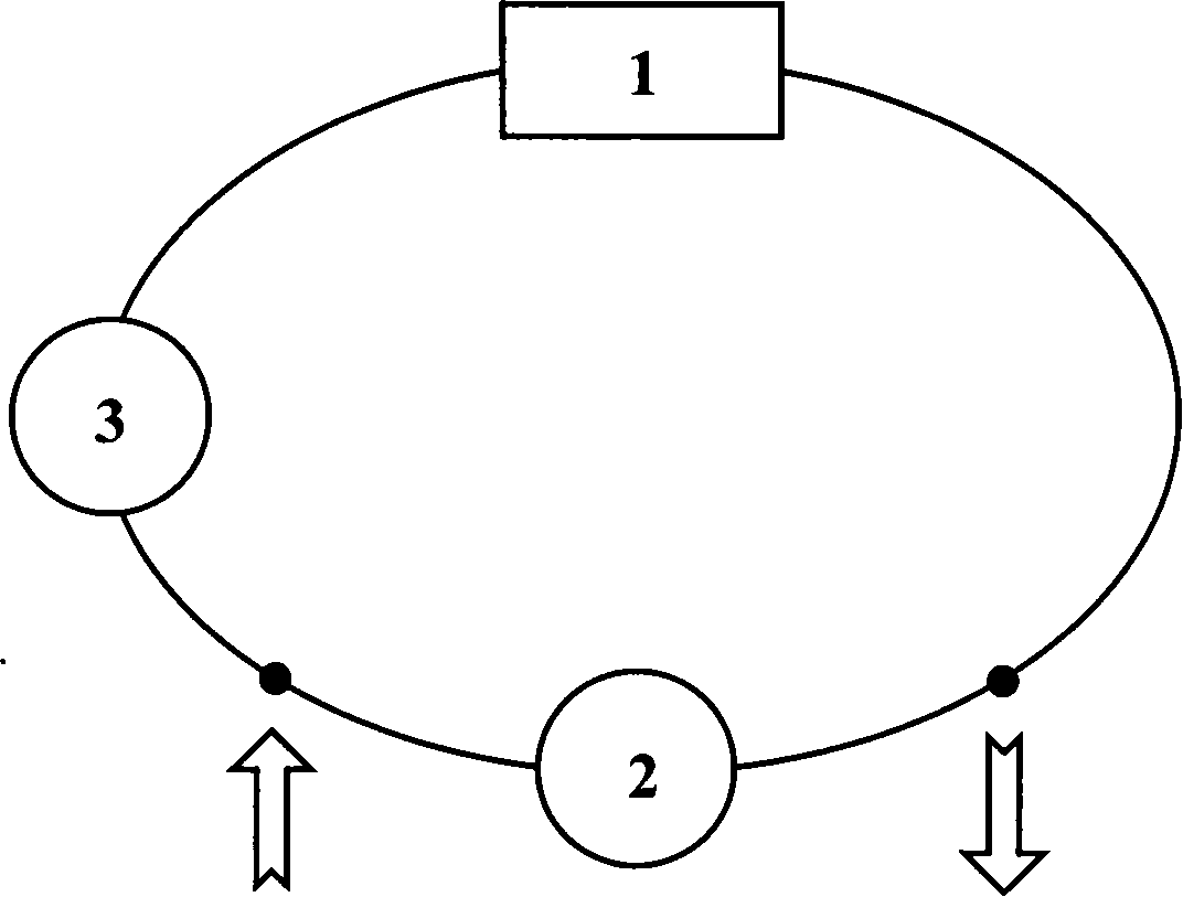 Full optical wavelength converting device based on non-linear optical waveguide